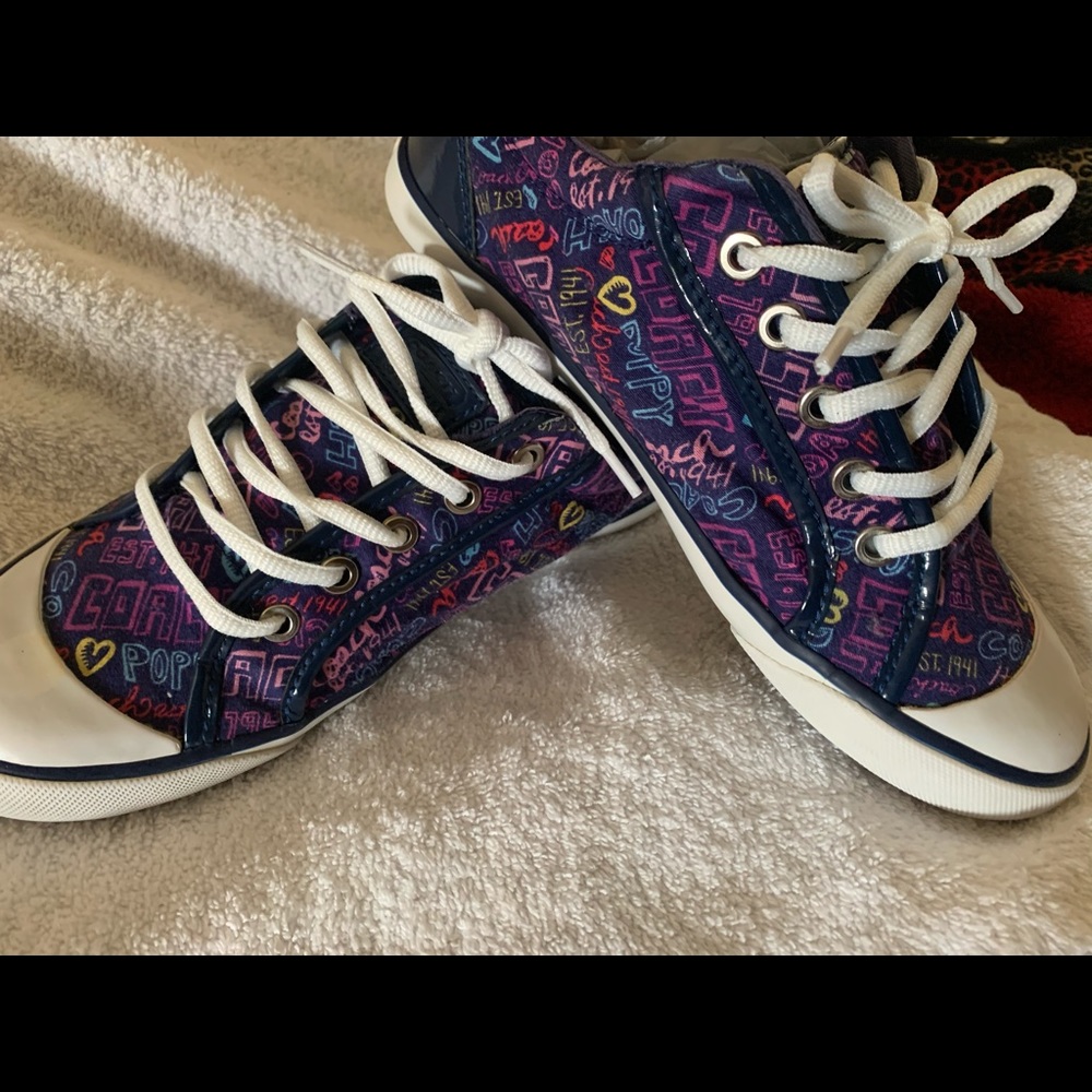 Coach Barrett Poppy A1384 Sneaker 👟